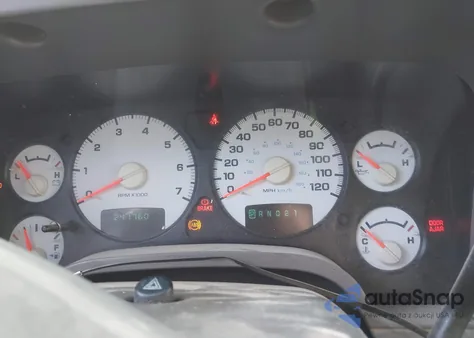 2004 Dodge Ram 1500 Slt/Laramie из США, поврежденный, VIN 1D7HA18D04S581853